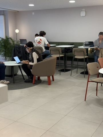 The Coffice room during the day