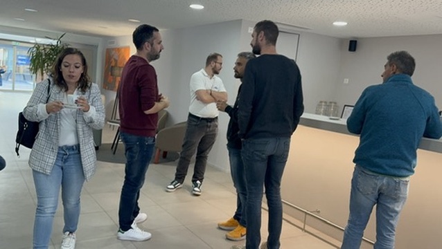 Networking drinks at the Coffice bar