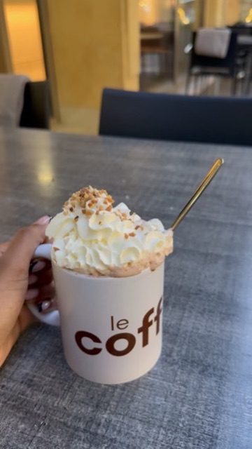 Hot chocolate in a Coffice mug